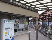 北九州市の駐輪場の写真