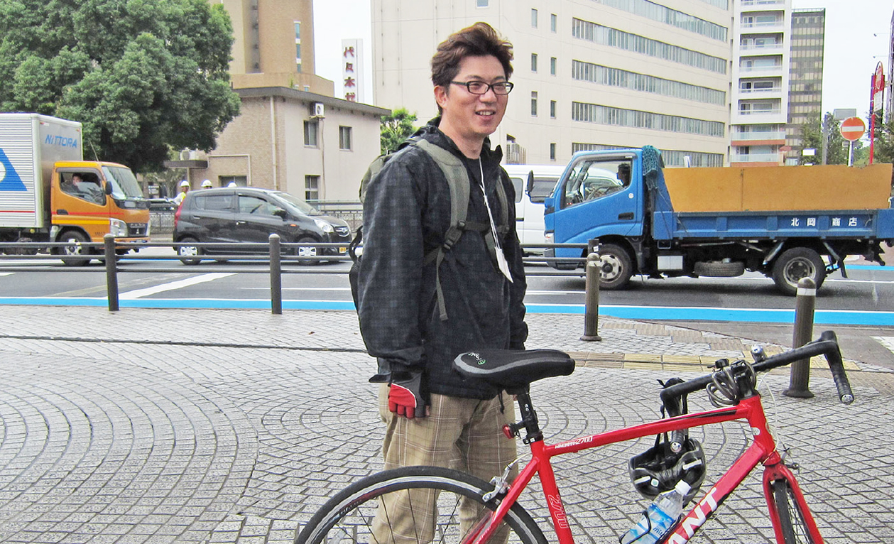 自転車ツーキニスト　松尾 さん写真