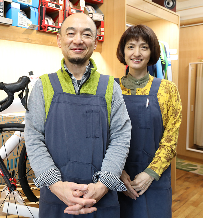 北九州市内の自転車ショップ 写真