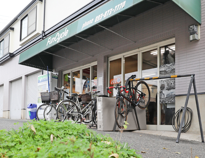 自転車ショップの写真